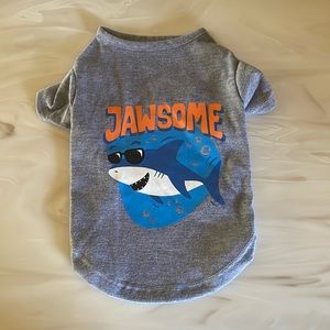 Dog T-Shirt; Jawsome